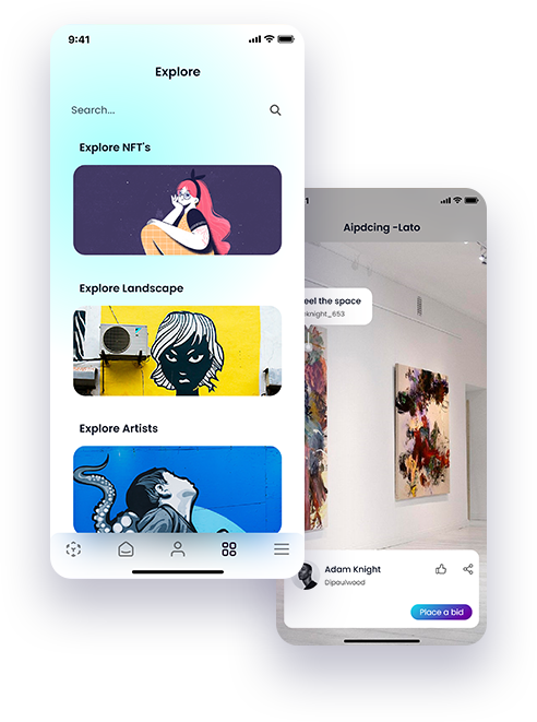 Gallery Land Screen Images